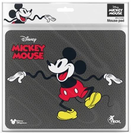Xtech XTA-D100MK Disney Mickey Mouse - Estándar, Mouse Pad, Tela, Negro