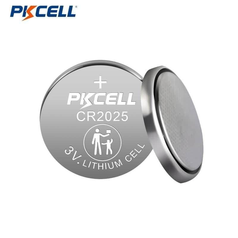 PKCELL Baterías de Litio CR2025 3V