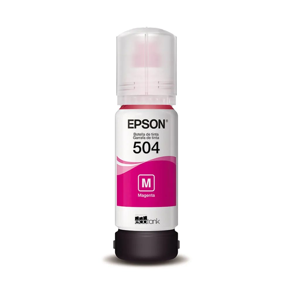 Epson T504 - Recarga de Tinta Magenta, 1 Paquete