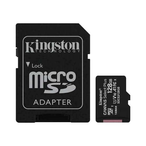 Kingston Canvas - Memoria MicroSD, 128GB, Clase 10, A1