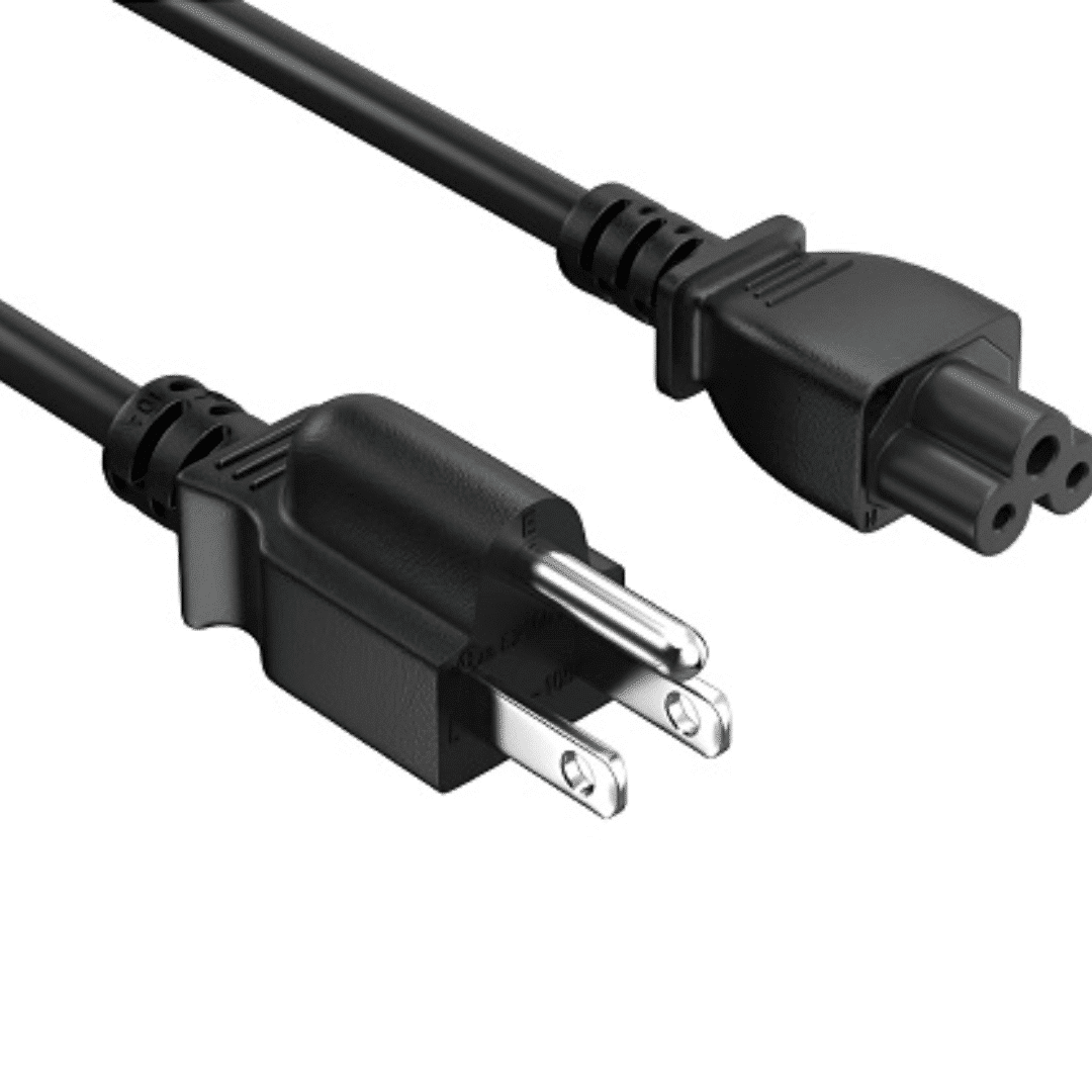 Xtech XTC-120 - Cable de alimentación para computadora portátil con enchufe NEMA de 3 clavijas y conector hembra de 3 ranuras