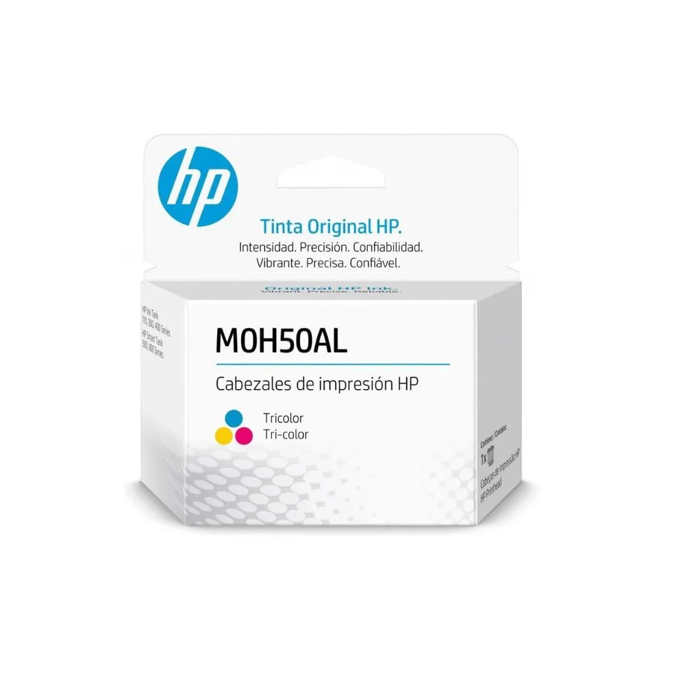 HP GT M0H50AL - Cabezal de impresora Tricolor, 1 Paquete