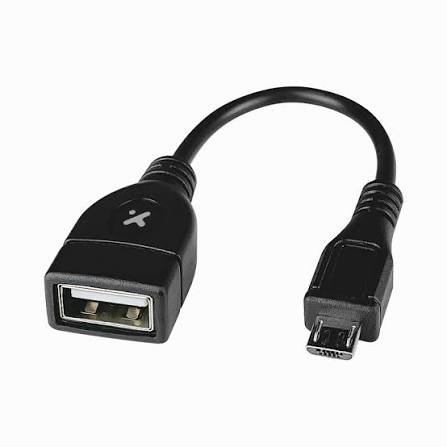 Xtech XTC-368 - Adaptador USB, Micro USB Macho a USB Tipo-A Hembra, USB 2.0, 12cm, Negro