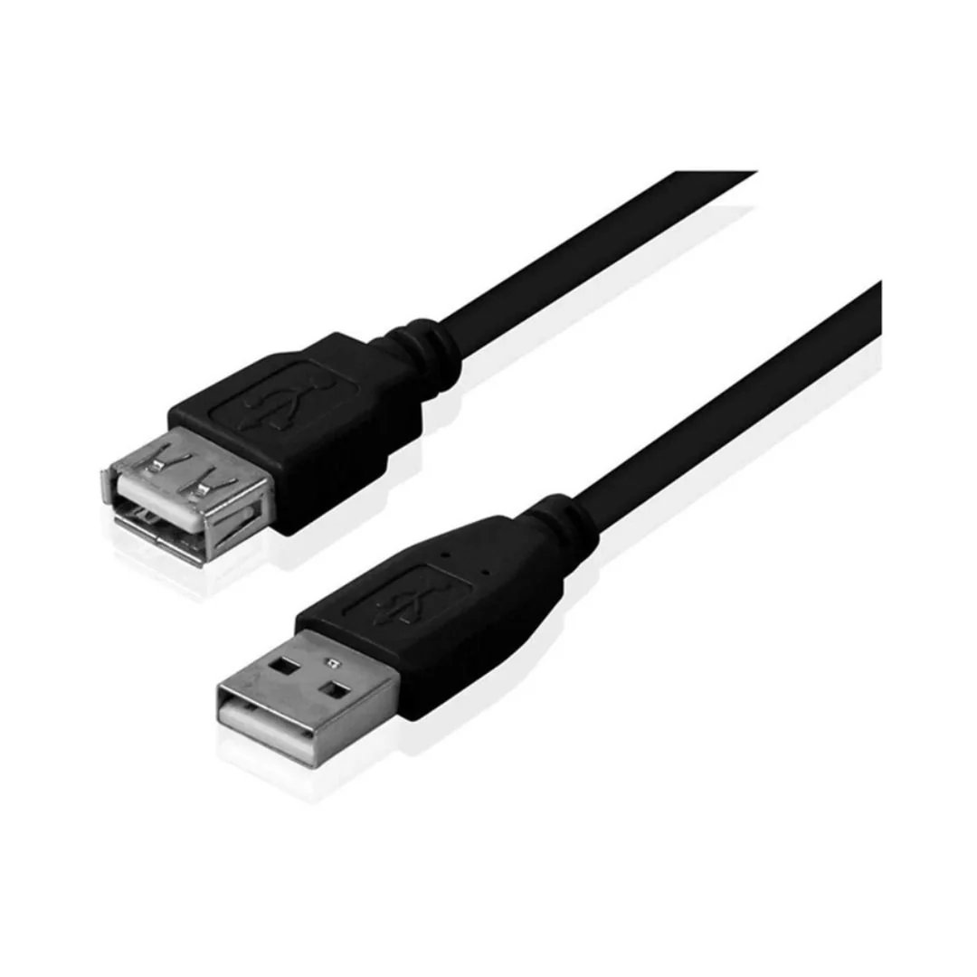 Xtech XTC-301 - Cable USB, USB Tipo-A Macho a USB Tipo-A Hembra, USB 2.0, 1.8m, Negro