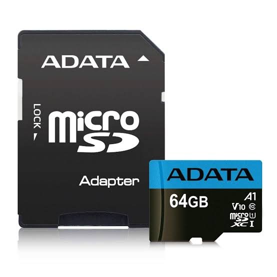 Tarjeta de Memoria ADATA Premier microSDXC 64GB Clase 10 – 100/25 MB/s