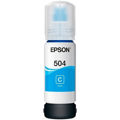 Epson T504 - Recarga de Tinta Cyan, 1 Paquete