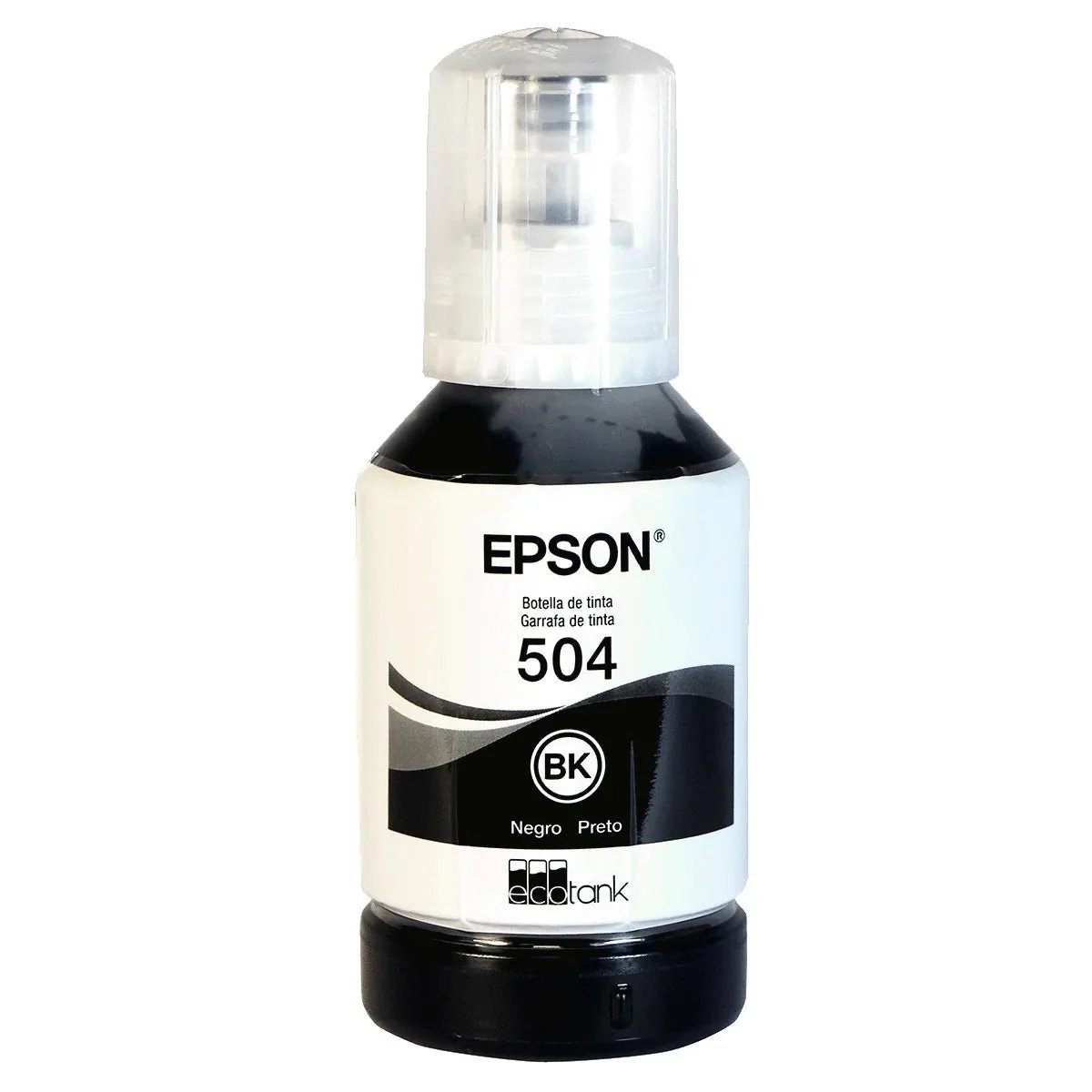 Epson T504 - Recarga de Tinta Negra, 1 Paquete