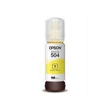 Epson T504 - Recarga de Tinta Amarilla, 1 Paquete