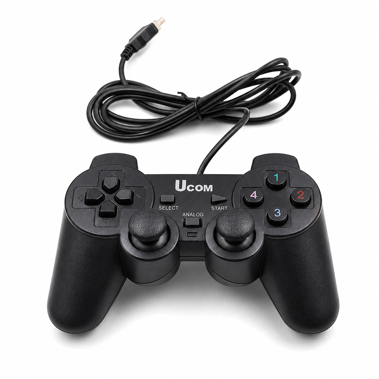 Control de Juegos para PC con Vibración (Ucom PC Vibration Joypad)