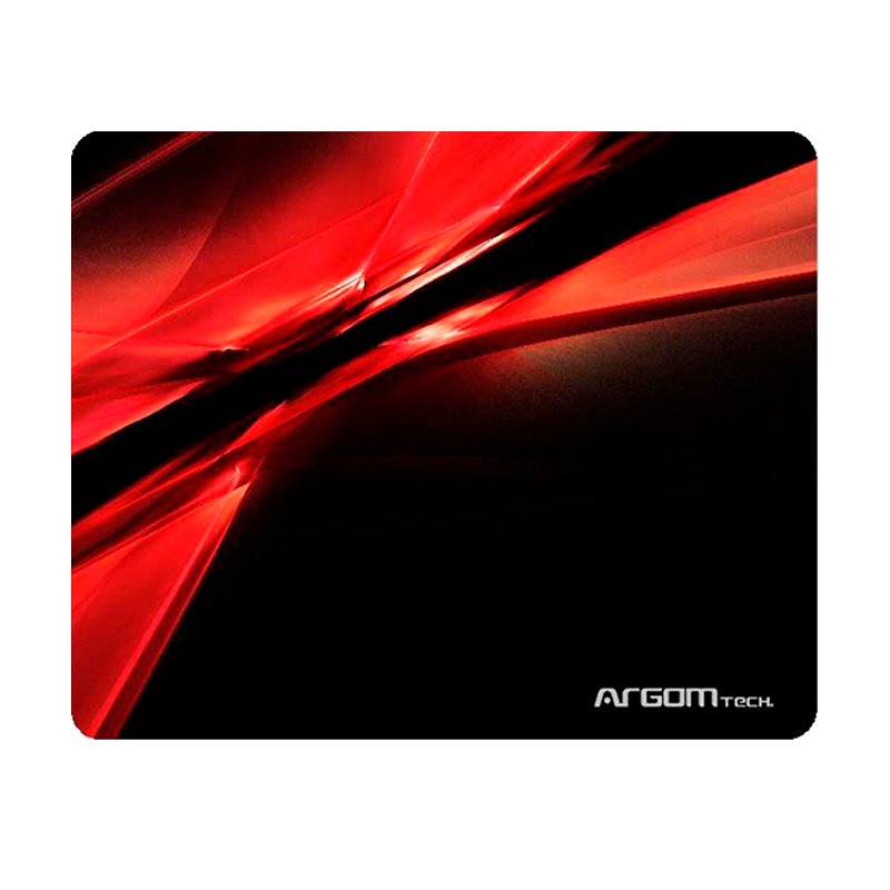 Argom ARG-AC-1235RD- Mousepad Galaxia Black/Red