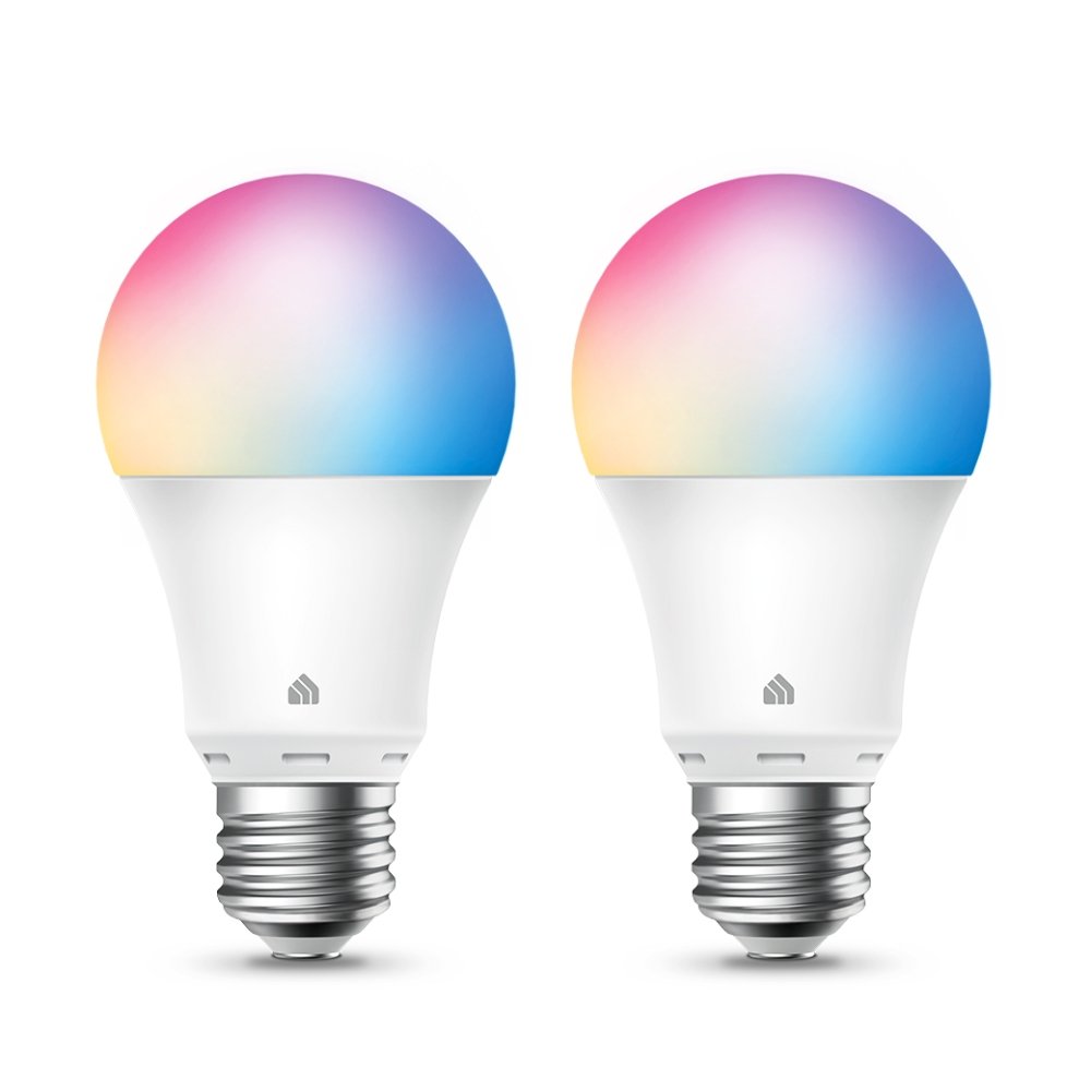 TP-Link KL125P2 Kasa Bombilla Inteligente, Multicolor, Paquete de 2