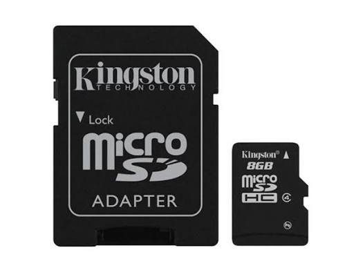 Kingston HC - Memoria MicroSD, 8GB, Clase 4