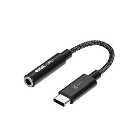 Xtech XTC-509 - Adaptador de Audio, USB-C Macho a 3.5mm Hembra, Negro