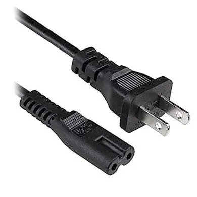 ZOECAN ZO-170-1.5 / Cable de Corriente Tipo 8/ 600-800W / 1.5m, Negro