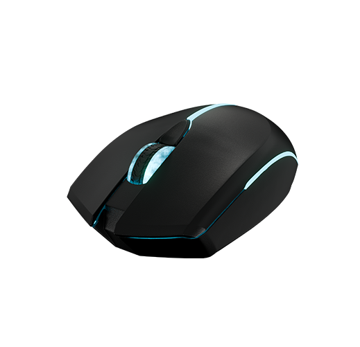 Xtech XTM-318 - Mouse, Inalámbrico, USB, Óptico, 3200dpi, Negro