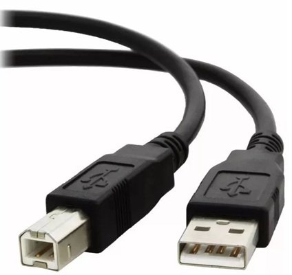 Xtech XTC-307 - Cable USB, USB Tipo-A Macho a USB Tipo-B Macho, USB 2.0, 1.8m, Negro