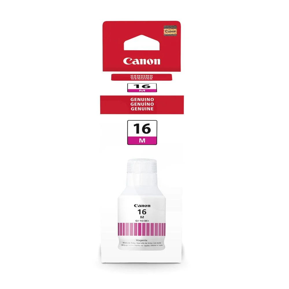 Canon GI-16 - Recarga de Tinta Magenta , 1 Paquete